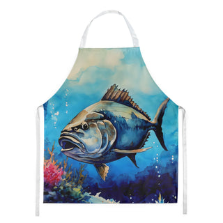 Bluefin Tuna Artwork Bib Apron