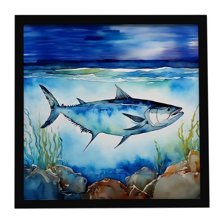Bluefin Tuna Artwork in a Contemporary Frame