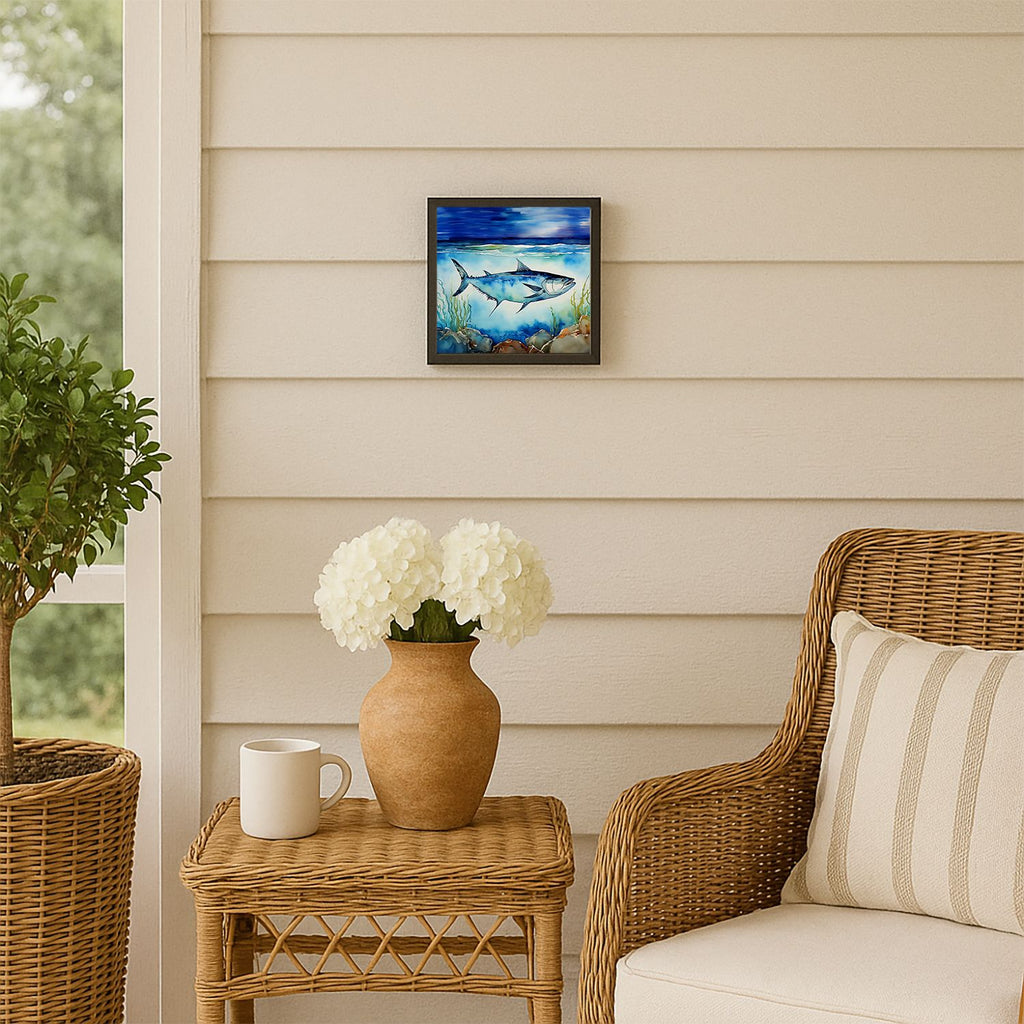Bluefin Tuna Artwork in a Contemporary Frame