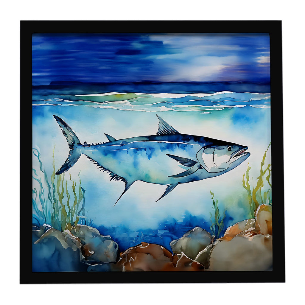 Bluefin Tuna Artwork in a Contemporary Frame