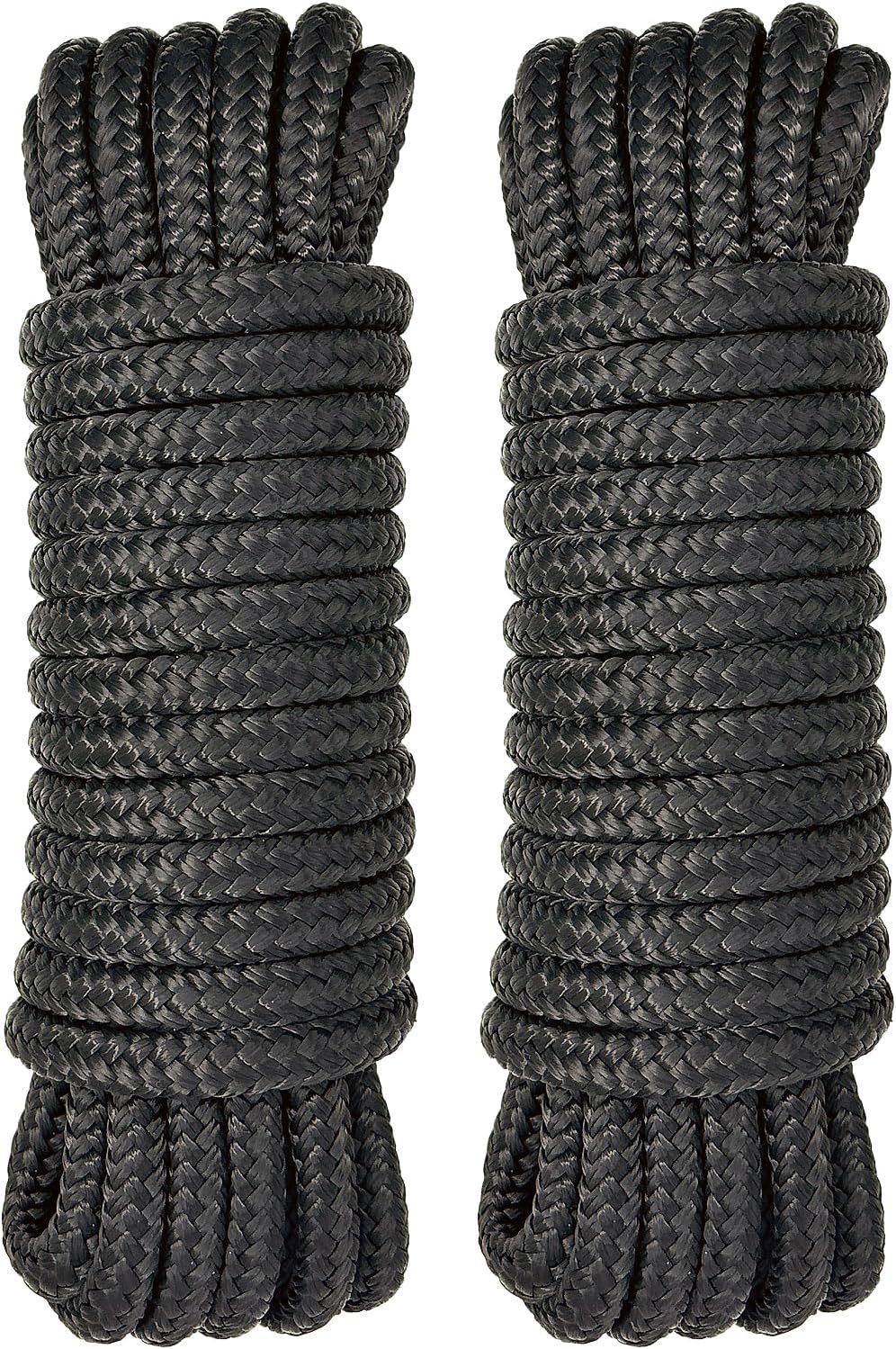 Boat Dock Lines with Loop Ends for Docking and Mooring