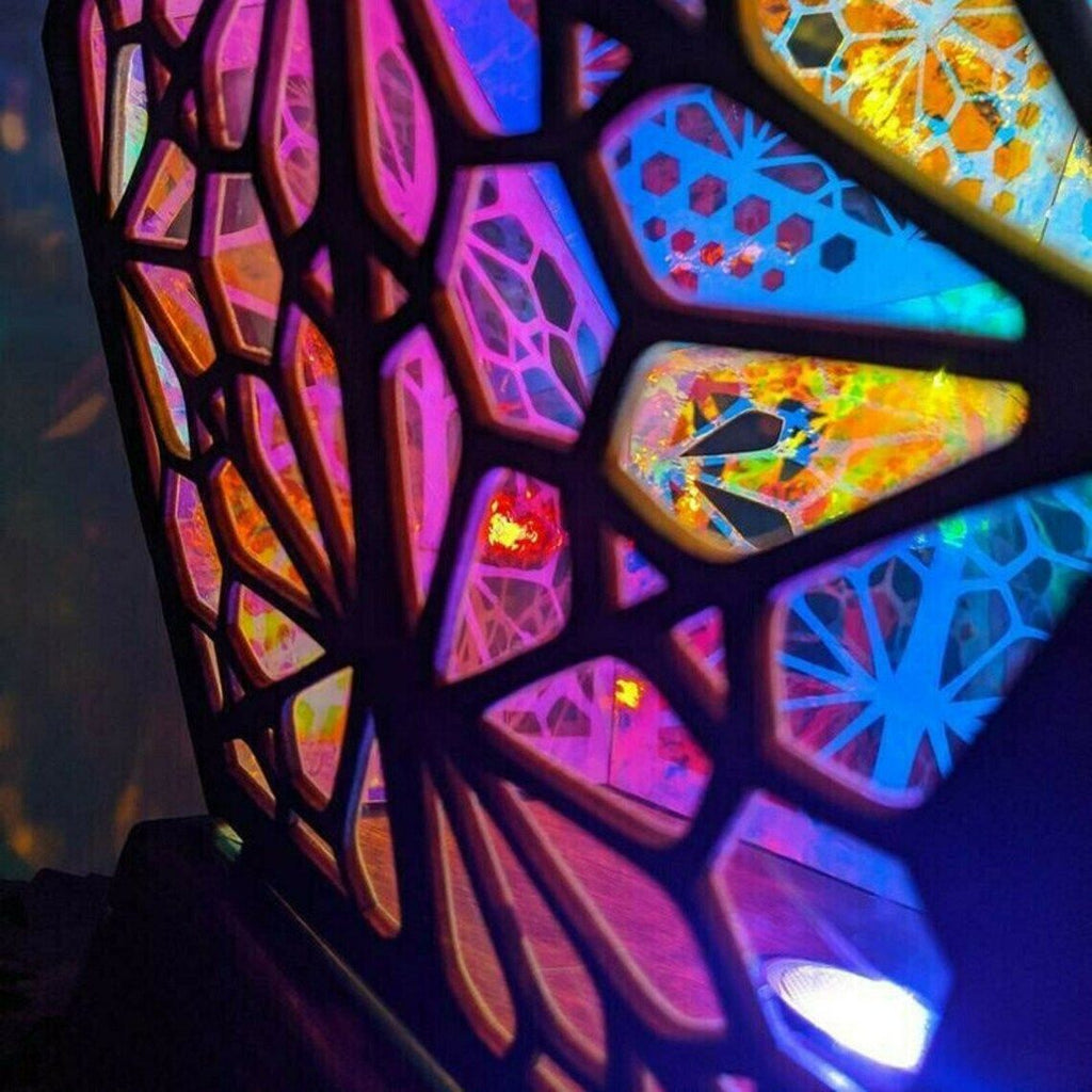Bohemian Polar Star Projection Table Lamp