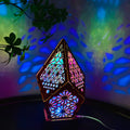 Bohemian Polar Star Projection Table Lamp