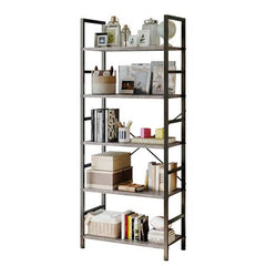 Modern Five-Tier Bookcase for Vertical Storage