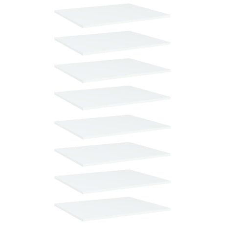 White Bookshelf Boards for Added or Replacement Shelving