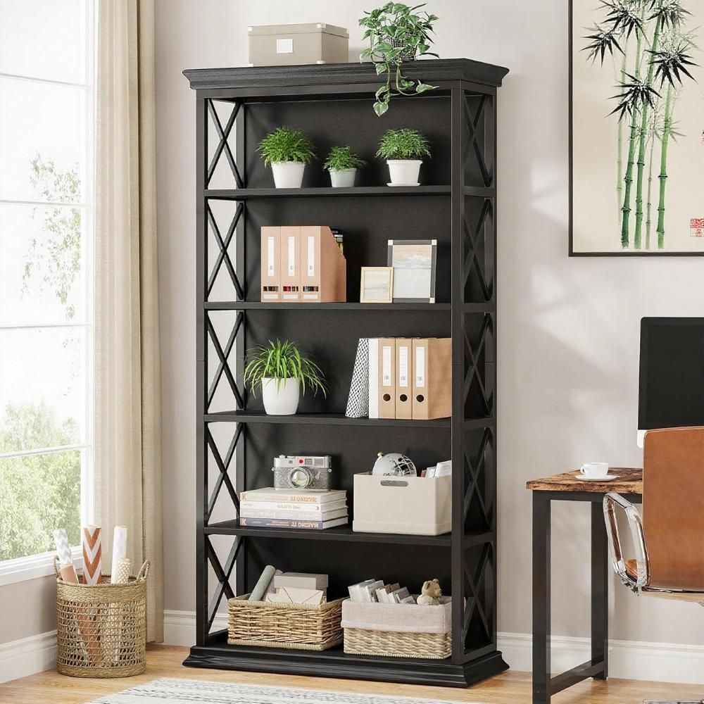 X-Accent Bookshelf for Stylish Storage and Display