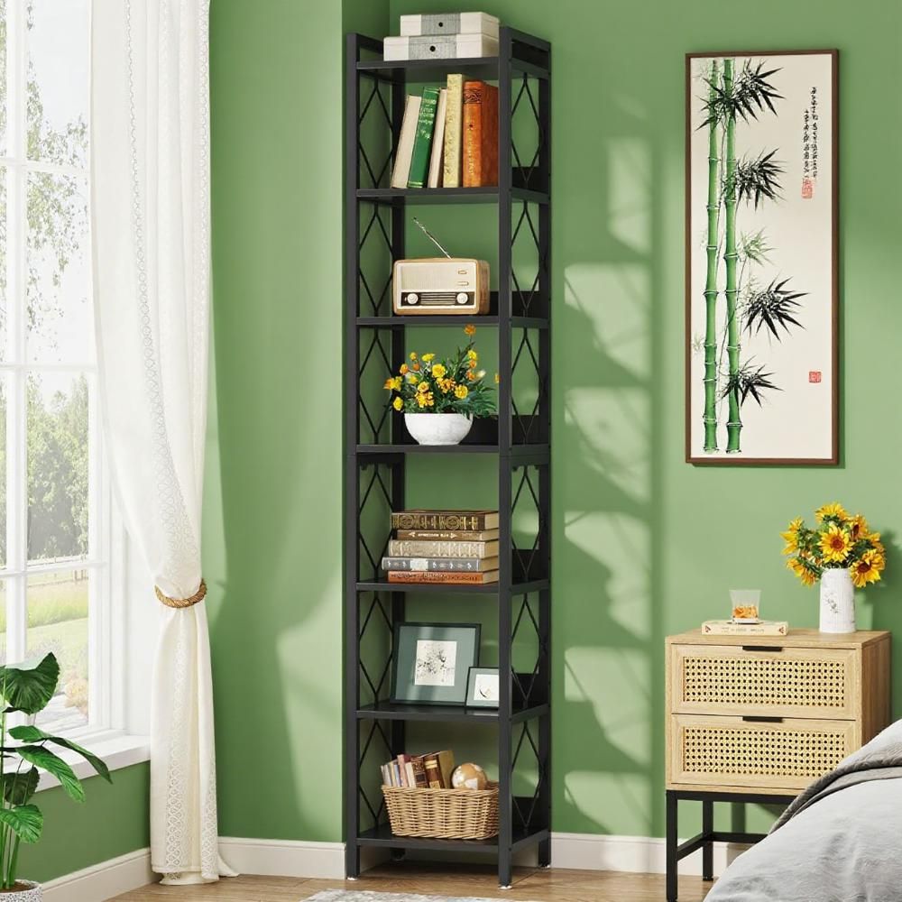 Maximize Your Space with a Tall 7-Tier Corner Bookshelf