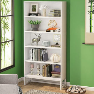practical 5-Tier Bookshelf with Anti-Dumping Kit