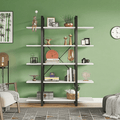 Open Five-Shelf Bookcase for Books and Display Pieces