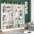 Tall Seven-Shelf Bookcase for Books and Displays
