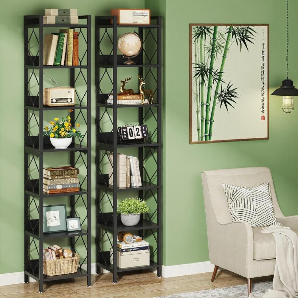 Maximize Your Space with a Tall 7-Tier Corner Bookshelf