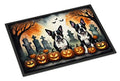 Boston Terrier Spooky Halloween Doormat