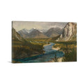 Bow River Falls Canadian Rockies 1889