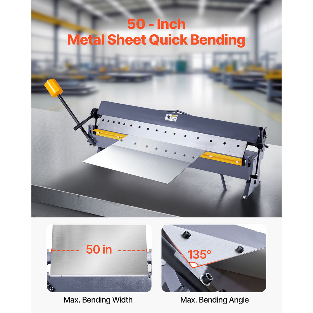 Box and Pan Brake with Modular Segment Fingers