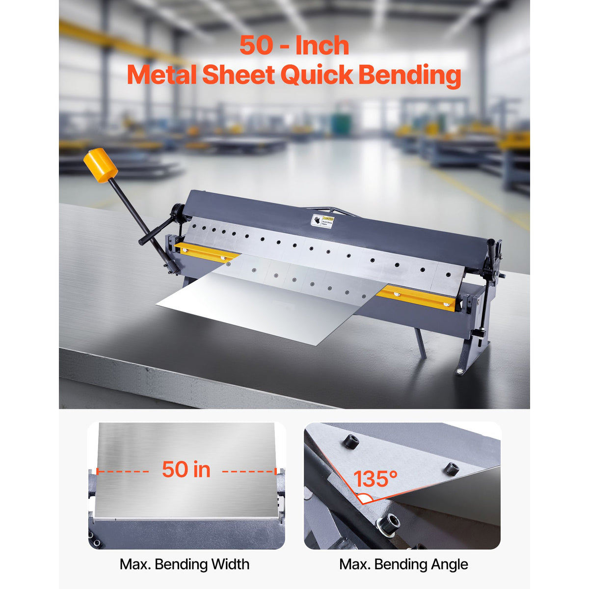 Box and Pan Brake with Modular Segment Fingers