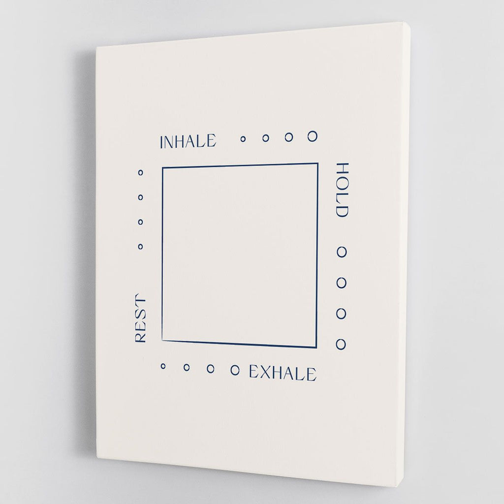 Box Breathe Canvas Wall Art
