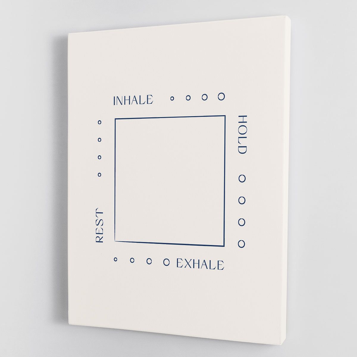 Box Breathe Canvas Wall Art
