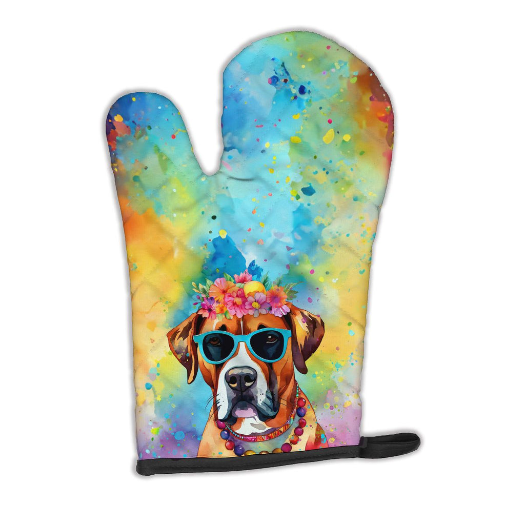 Boxer Hippie Dawg Quilted Kitchen Mitt