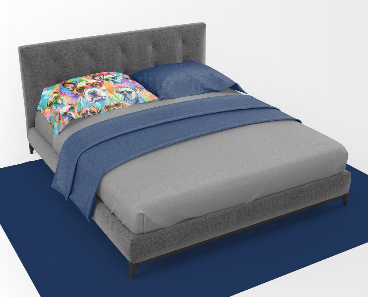 Boxer Hippie Dawg Decorative Standard Pillowcase