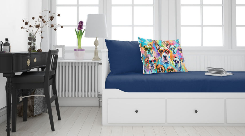 Boxer Hippie Dawg Decorative Standard Pillowcase