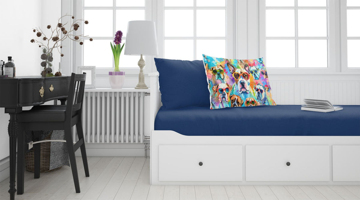 Boxer Hippie Dawg Decorative Standard Pillowcase