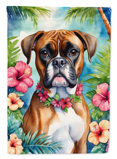 Luau Garden Flag: Vibrant, Weatherproof Double-Sided Outdoor Decor
