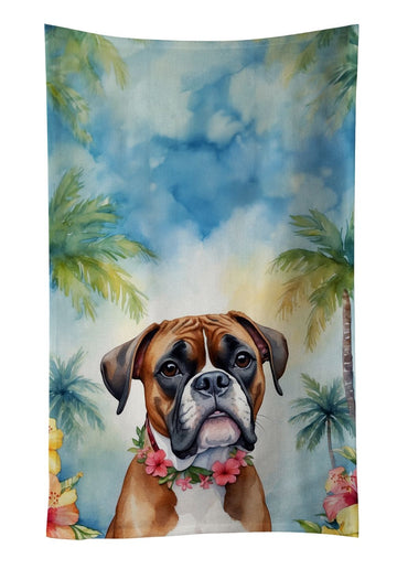 Boxer Luau Decorative Kitchen Towel