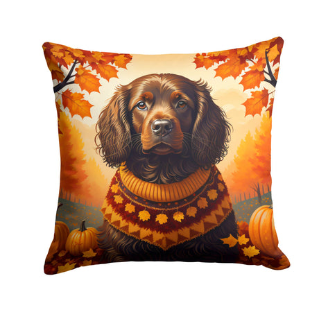 Boykin Spaniel Fall Indoor-Outdoor Decorative Throw Pillow