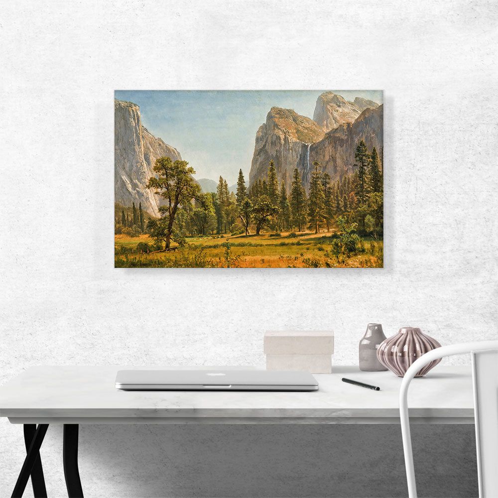 Bridal Veil Falls Yosemite Valley Wall Art