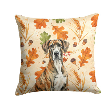 Brindle Great Dane Heirloom Fall Throw Pillow