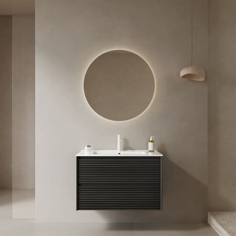 everyday Plywood Bathroom Vanity with Ceramic Basin and Soft Close Drawers