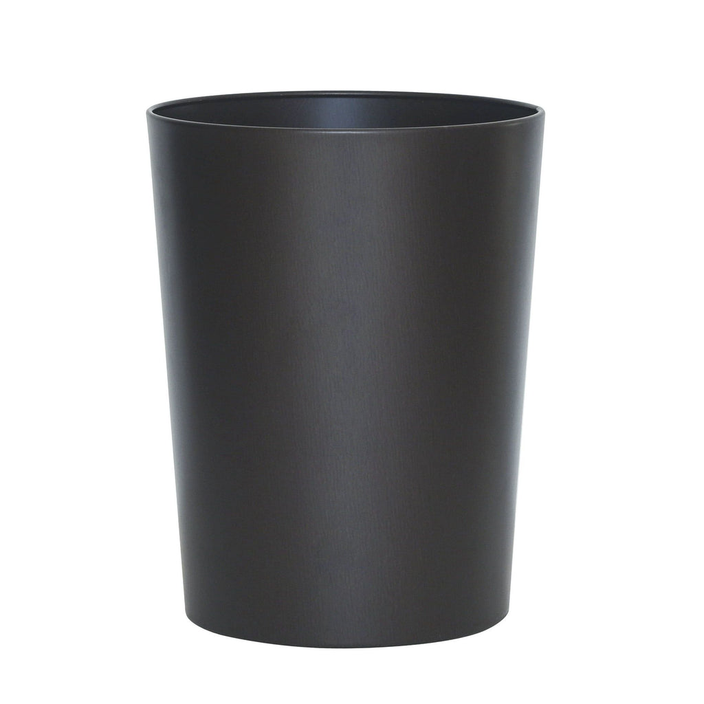 Oil-Rubbed Bronze Open-Top Bathroom Wastebasket