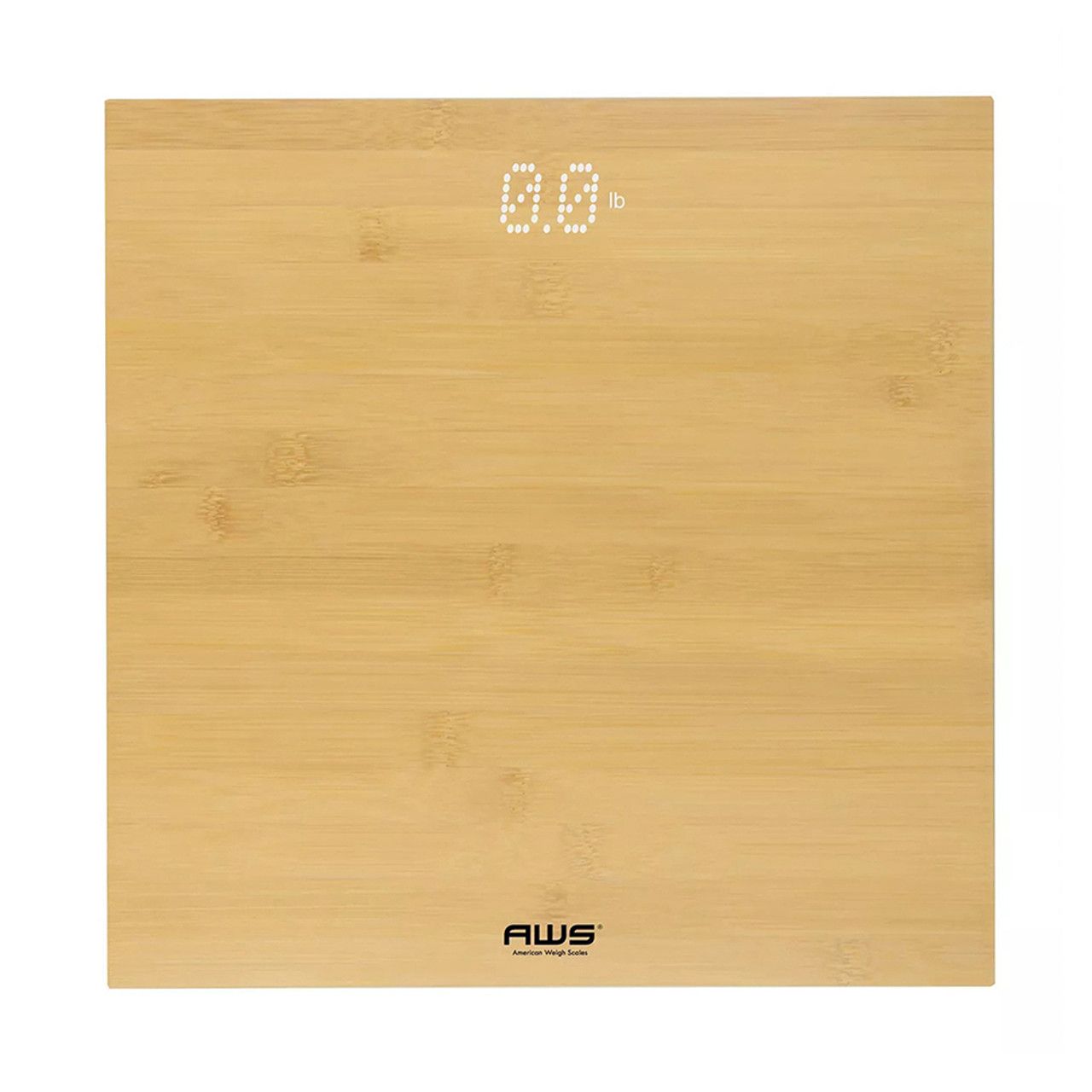Nature-Inspired Bathroom Scale with Extra-Large LED Display