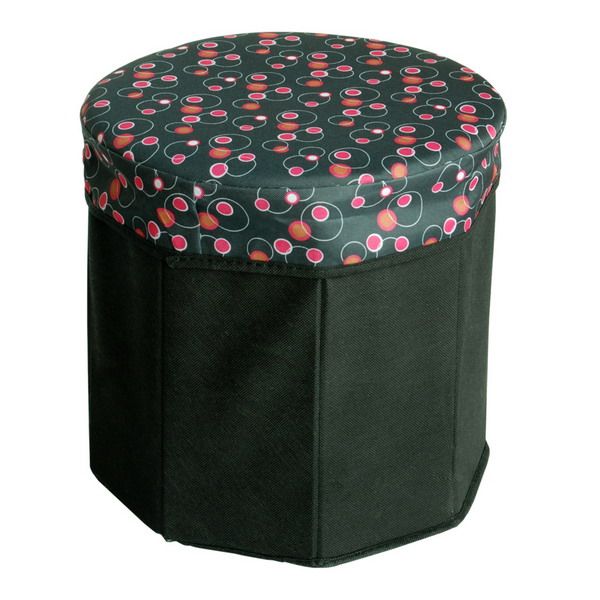 Foldable Storage Ottoman: Comfortable Seat with Hidden Storage