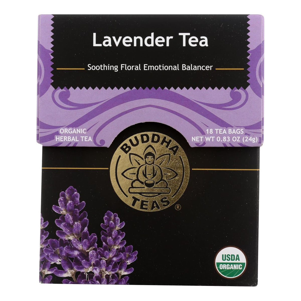 Buddha Teas Lavender Flower Herbal Tea