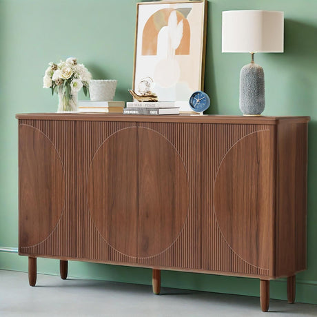 Modern Buffet Cabinet with Storage and Chic Design