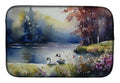 Bufflehead Artwork Dish Drying Mat