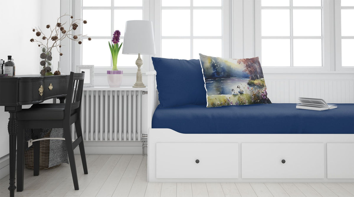 Bufflehead Standard Pillowcase Lightweight Super Soft Easy Care Decorative Artwork