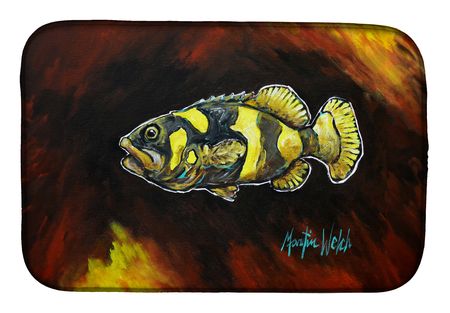 Bumblebee Fish Dish Drying Mat