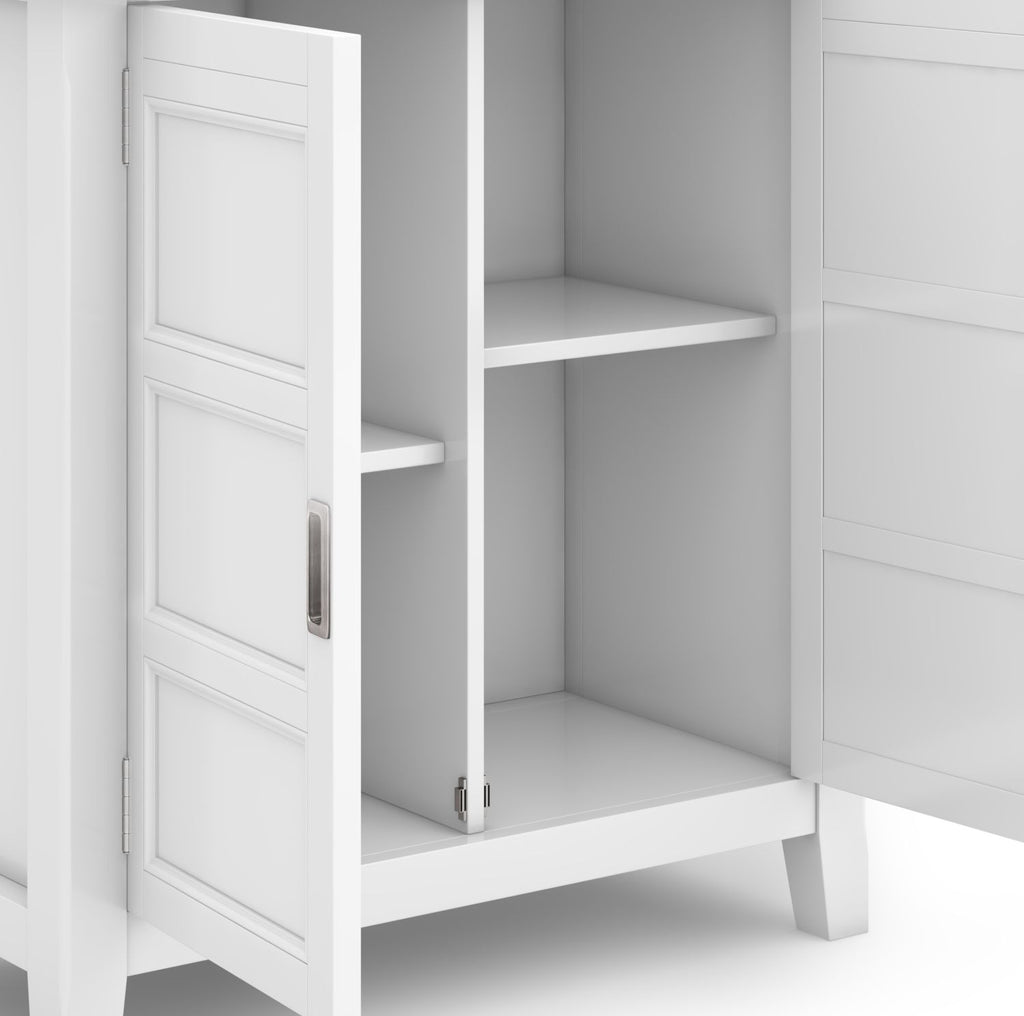 Adjustable Storage Cabinet with Two Doors – Versatile for Any Room
