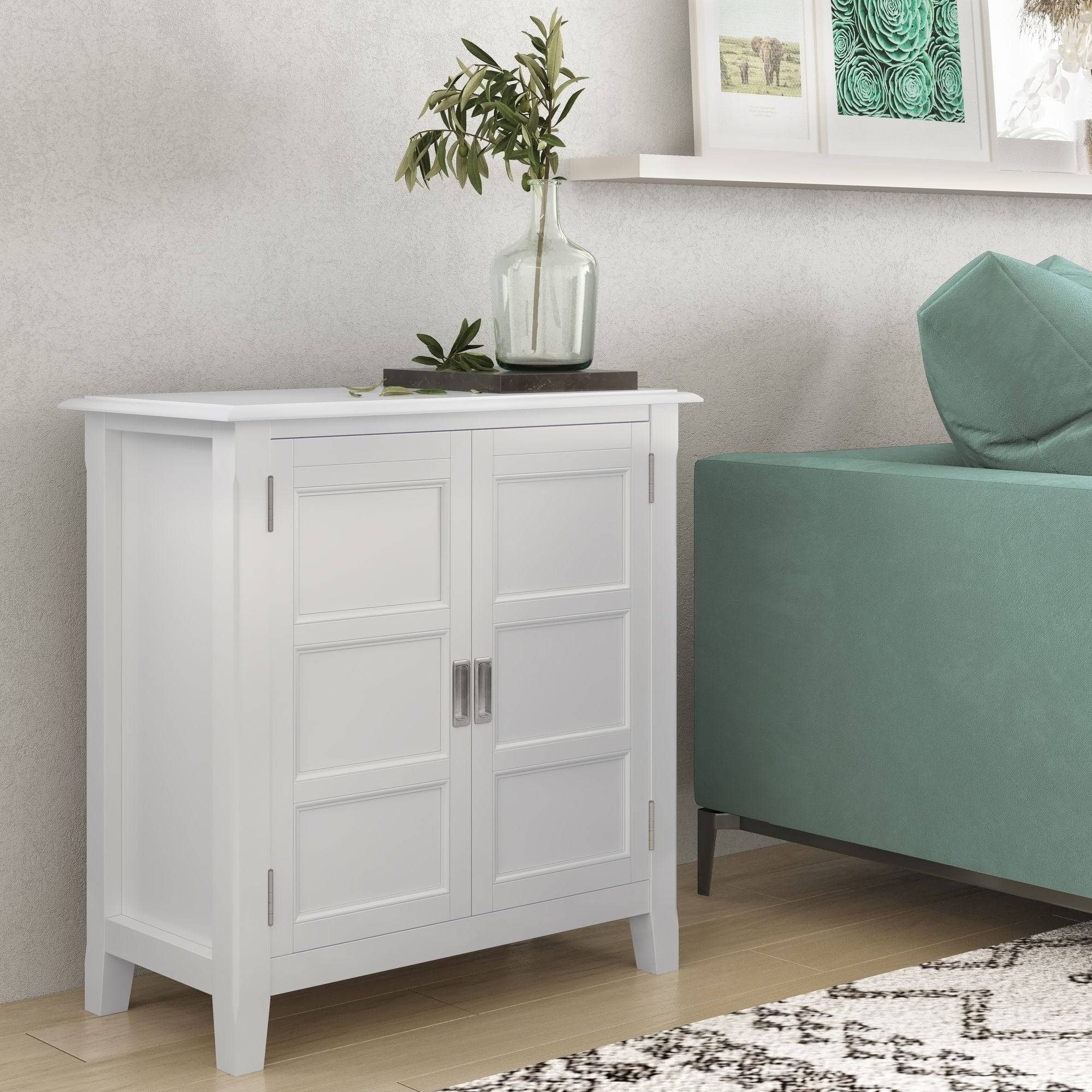 Adjustable Storage Cabinet with Two Doors – Versatile for Any Room