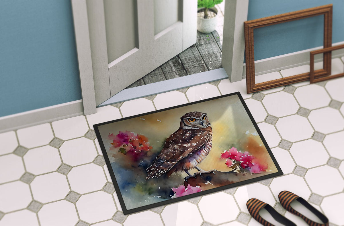 Burrowing Owl Artwork Doormat