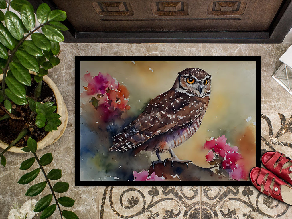Burrowing Owl Artwork Doormat