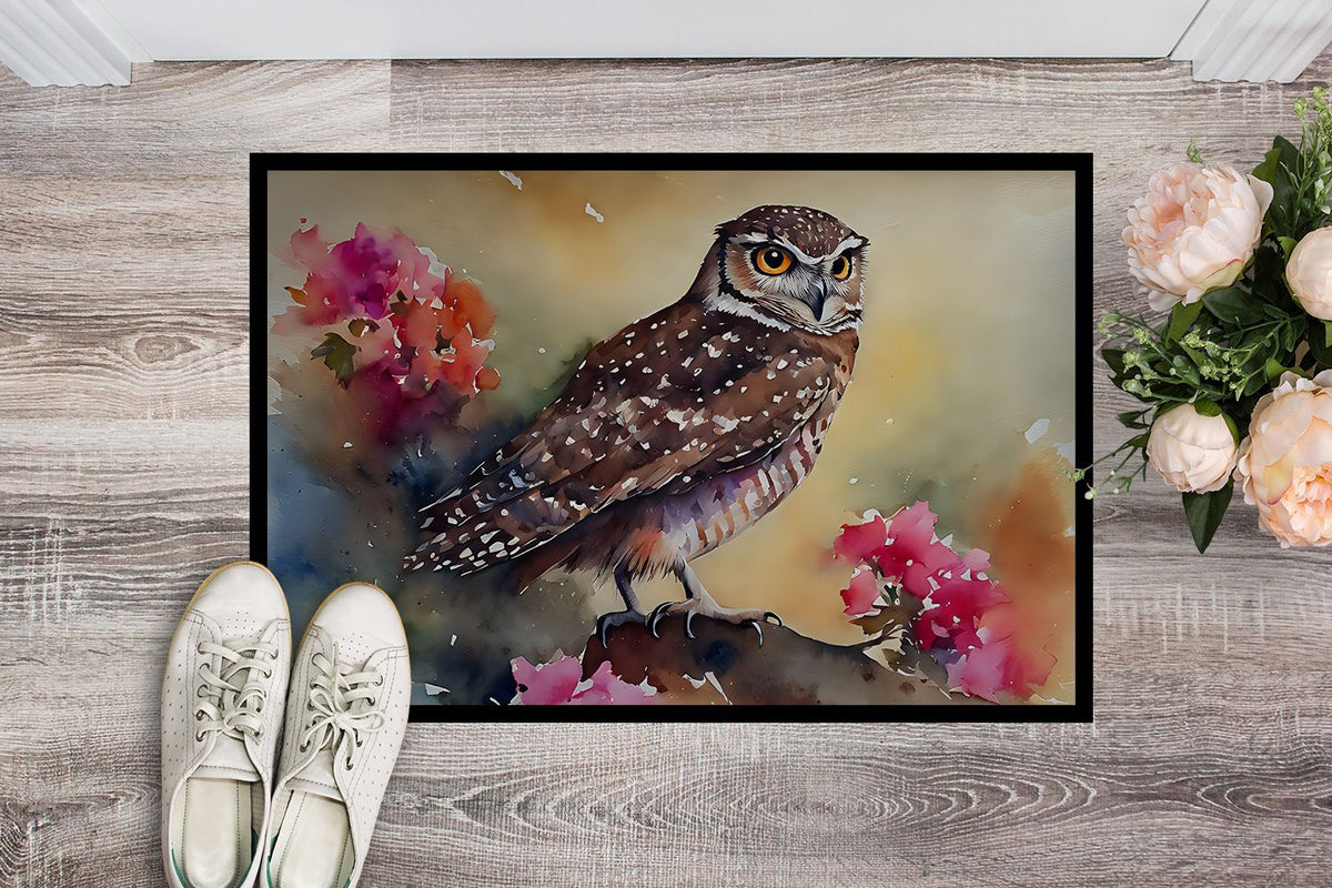 Burrowing Owl Artwork Doormat