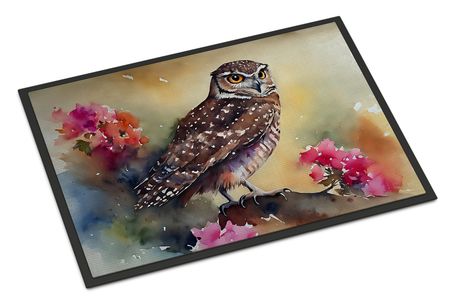 Burrowing Owl Artwork Doormat