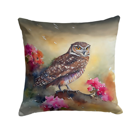Burrowing Owl Decorative Pillow for Couch or Patio
