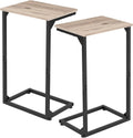 Slide-Under C-Shaped End Tables for Modern Living