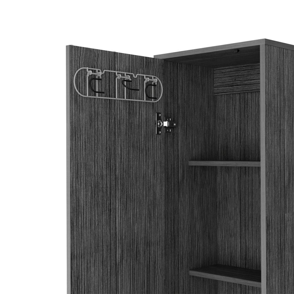Buccan Storage Cabinet with Single Door and Five Shelves