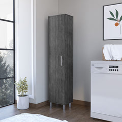 Buccan Storage Cabinet with Single Door and Five Shelves