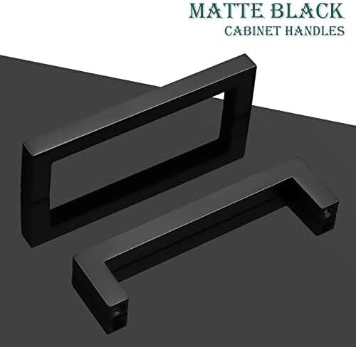 Matte Black Cabinet Handle Pulls